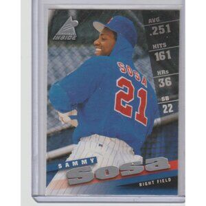Sammy Sosa 1998 Pinnacle Inside #14